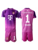 Bayern Munich Manuel Neuer #1 Keeper Tredjedraktsett Barn 2025-26 Korte ermer (+ bukser)